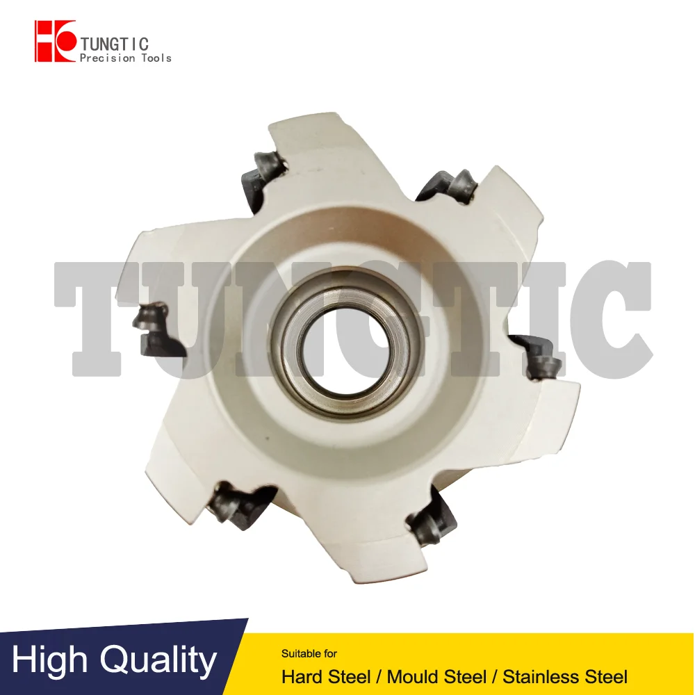 

XMR01-063-A27-SD09-06C 1PC ZCC High Feed Milling Indexable Milling Kr：15° For Insters SDMT09T3