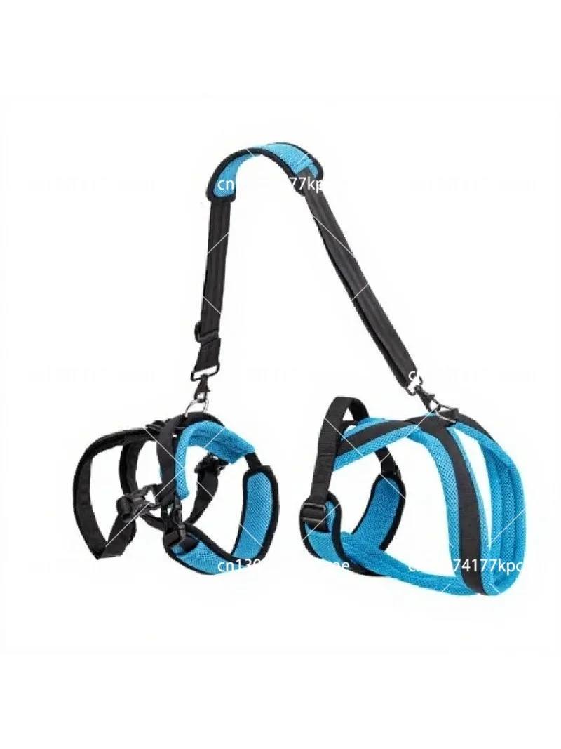 Dog Front and Rear Auxiliary Harness Pet Front and Rear Leg Integrated Harness Leash