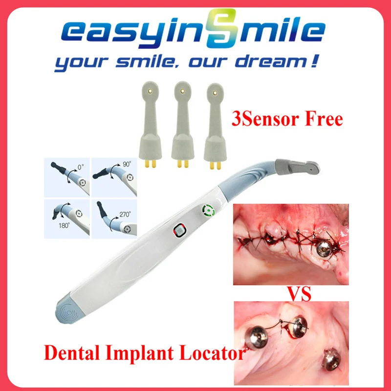 

Easyinsmile Dental Implant Locator Detector Spot 3D Smart Rotatably Spotter 3 Sensor Find Implant Micro Screw Abutment Finder