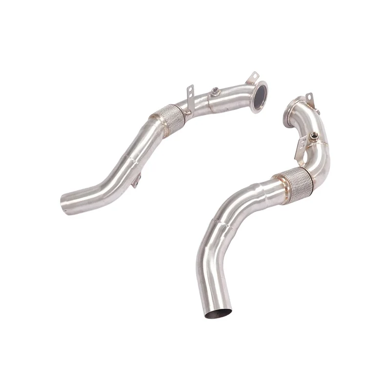 High-performance Sports Car Exhaust Rear Section Exhaust downpipe