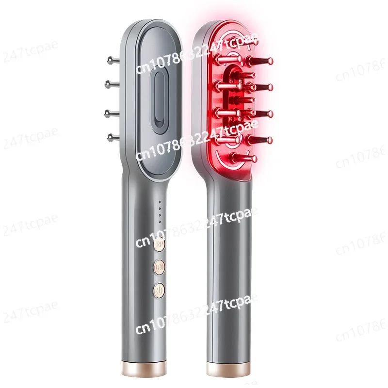 

Hair Comb Micro Current Massage Instrument Hair Care Comb Massage Comb Color Light Hairline KD3806