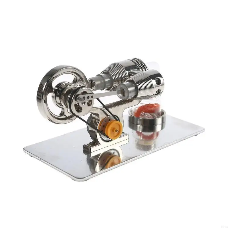 Mini Stirling Engine Motor Model Scientific Experiment Props Easy Operation