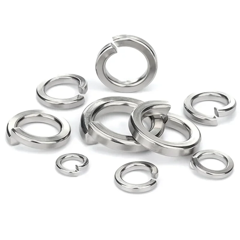 M1.6 M2 M2.5 M3 - M36 304/316 stainless steel spring washers Split spring lock washers Elastomeric Washers Gaskets