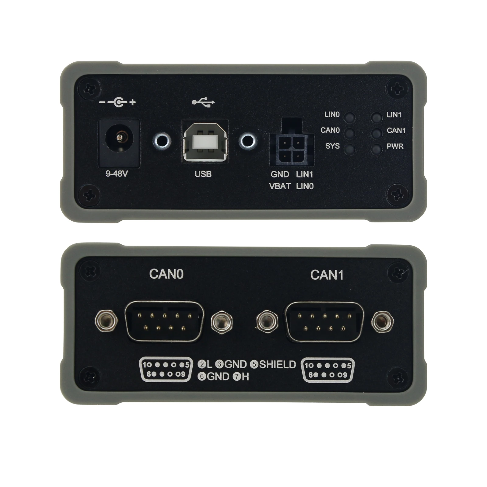 ZLG USBCANFD-400U/800U USB to CAN FD Adapter USB to CAN (FD)-bus Interface with 4CH/8CH  CANFD & 2CH LIN