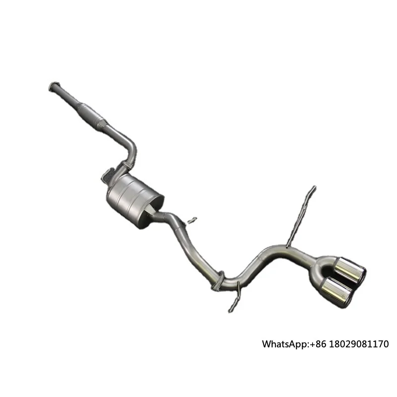 

Factory Price Performance Automotive Exhaust System for Ford Focus ST 1.8T Exhaust Muffler With Exhaust tips