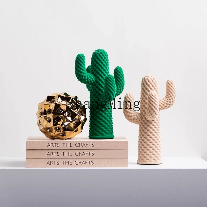 

LXY cactus ornament bedroom living room simple resin soft decoration