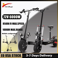85KM/H Max Speed Electric Scooter 1200W-6000W Dual Motor E-Scooter for Adults 11\