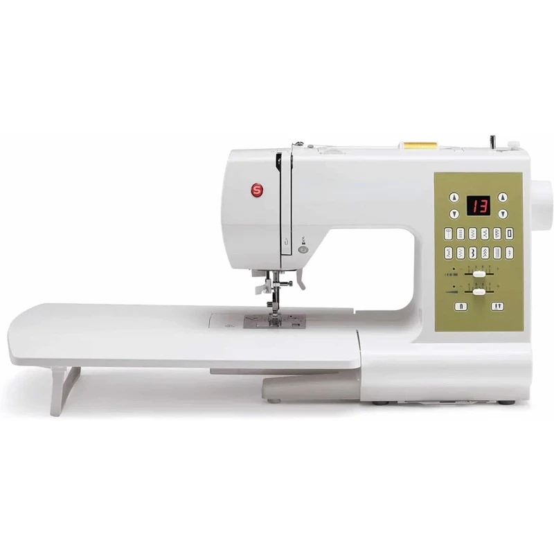 Confidence 7469Q Computerized & Quilting Sewing Machine with Built-In Needle Threader, 98 Built-In Stitches - Sewing Made Easy