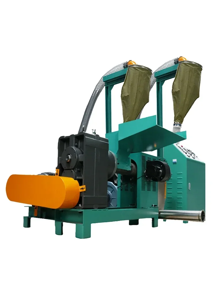 Plastic Granulator PE High and Low Pressure Film Leftover Material Recycling Low Temperature Air Cooling Granulator