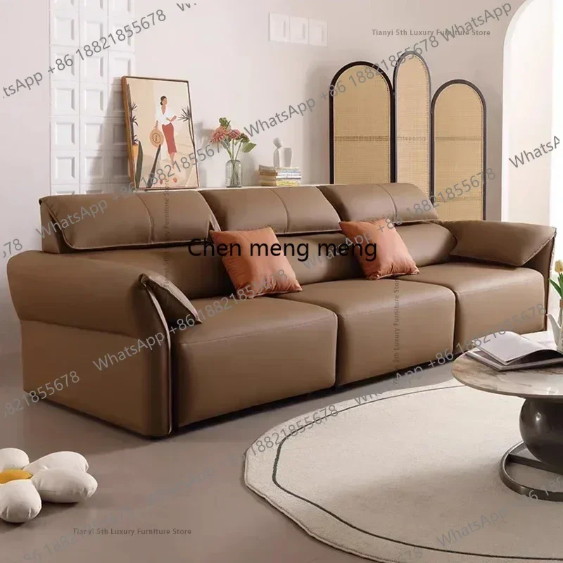Modern Simple Electric Sofa Bed Nordic Luxury Dermis Living Room Reclining Sofas Pouf Modular Home Furniture Divano Letto
