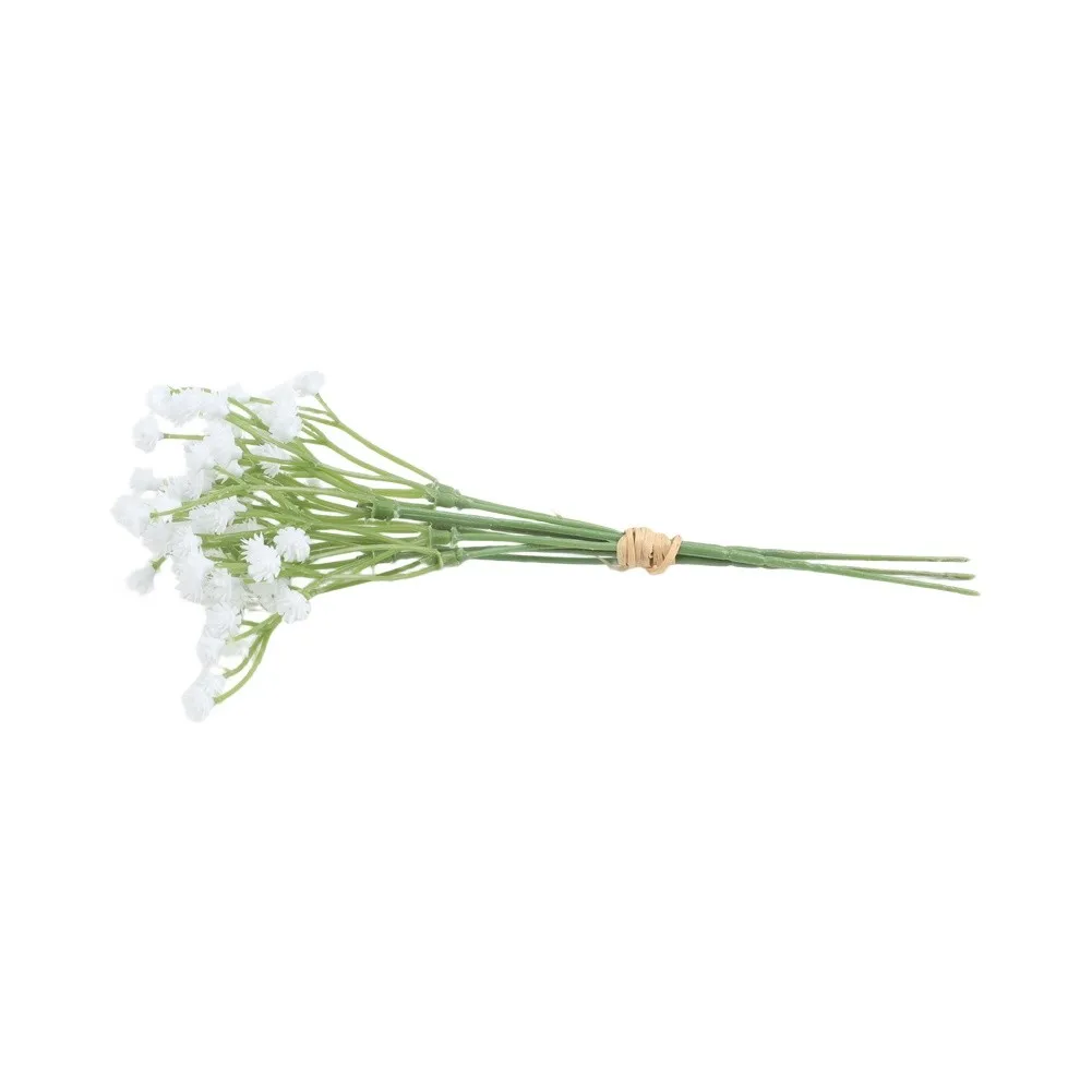 Artificial Gypsophila Clusters for Layering in Glass Jars Terrariums and Contemporary Living Space Ornamentation