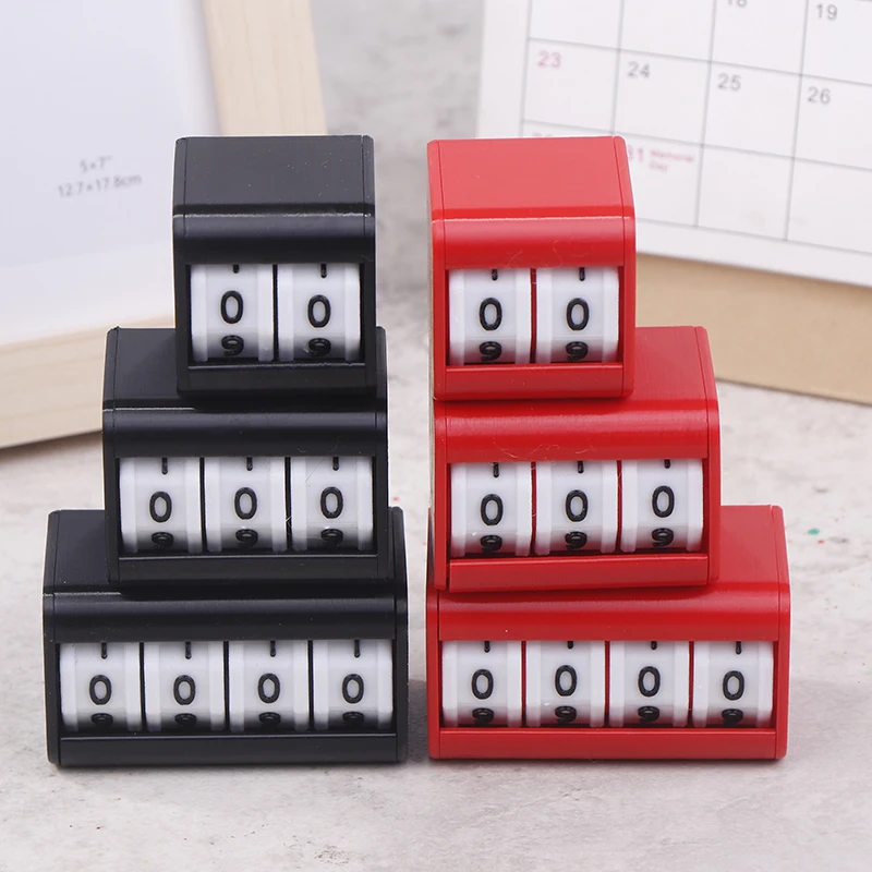 Counter Board Tabletop Game Scorer Decoration Living Tabletop Foosball Scorer Self Discipline Punch Card Home Decorations