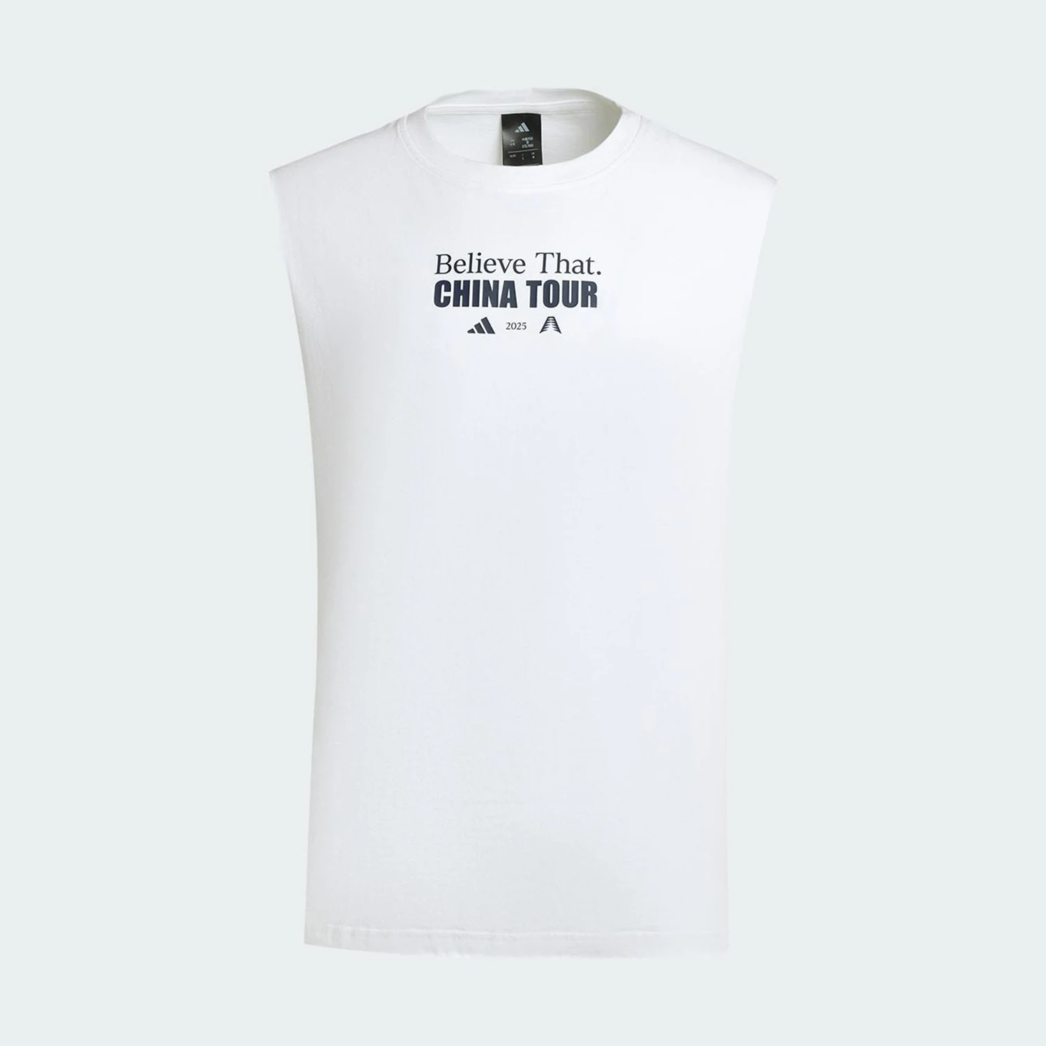 

Adidas genuine 2025 summer men's loose basketball T-shirt vest KS2340