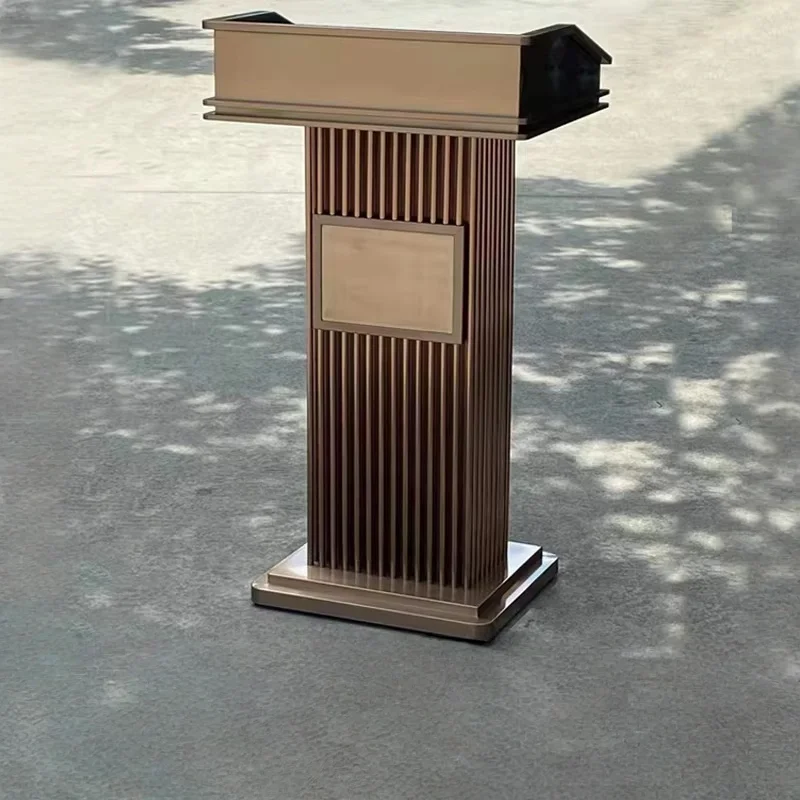 

Коммерческая стойка ресепшн с LED-подсветкой, усиленная конструкция, настраиваемые размеры, для использования в супермаркетах/выставочных залах/торговых центрах, с полками-лестницами