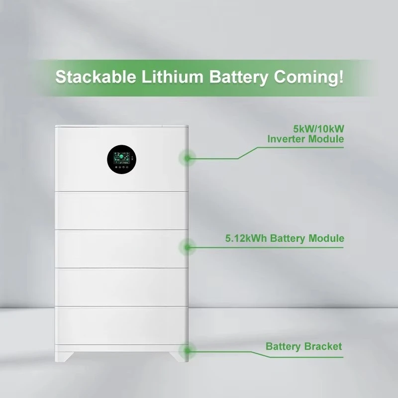All in One ESS Home Solar Energy Storage 20-30KW Inverter 10kwh 20kwh Stackable Lithium Storage Smart BMS LiFePO4