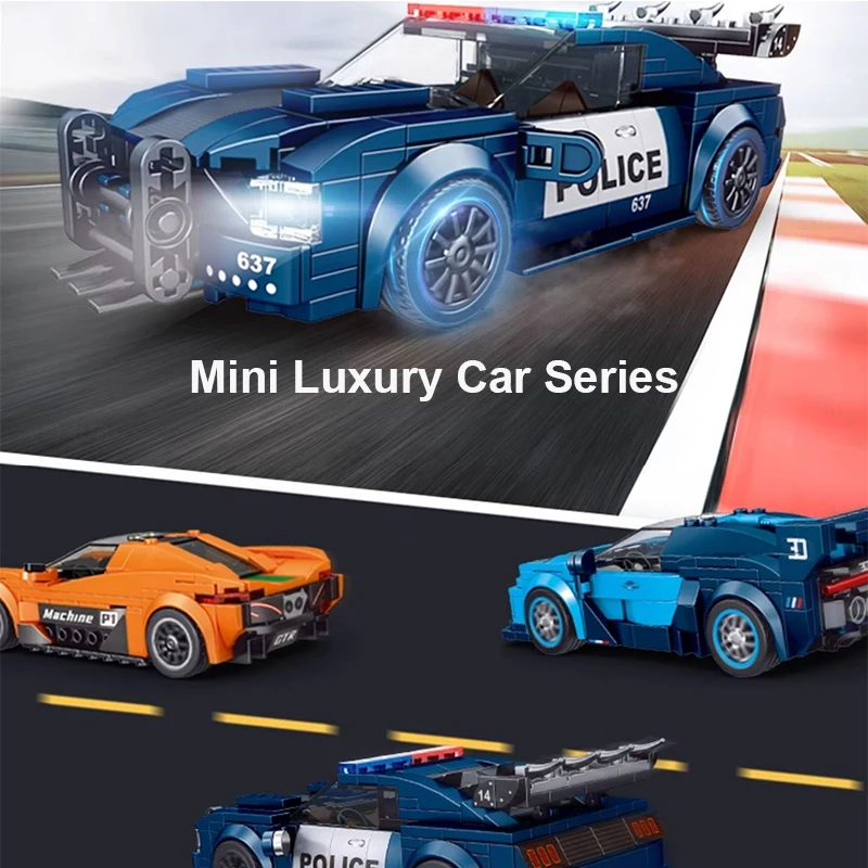 

MOULDKING Luxury Cars Series Building Blocks Sports Car Racing Jeep Bus Model Assembly MOC Bricks Ornaments Toy Kid Bithday Gift