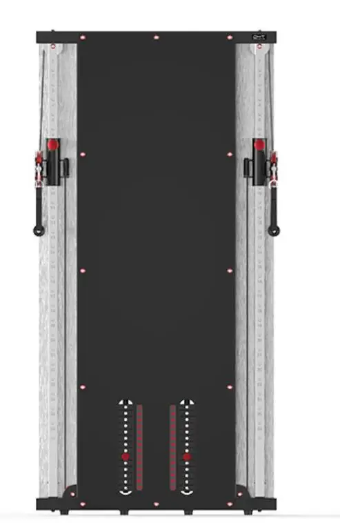 Adjustable Multi Function Trainer for Gym and Home Use Wall Mounted Dual Cable Trainer