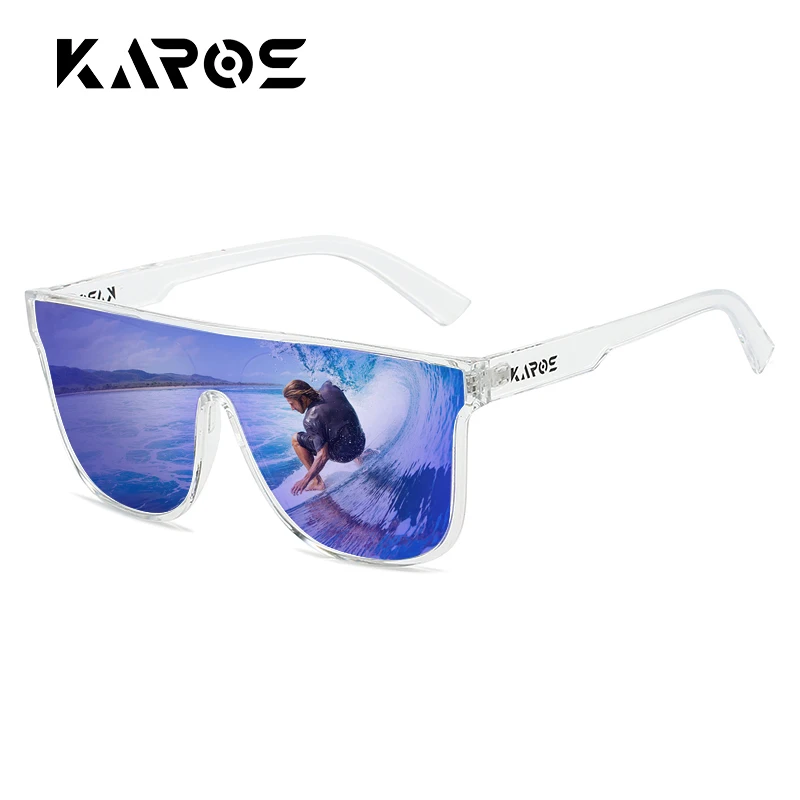 

KAROS Fashion Sunglasses for Men Women TAC Lens PC Frame UV400 Blocking Classic Design Outdoor Activities