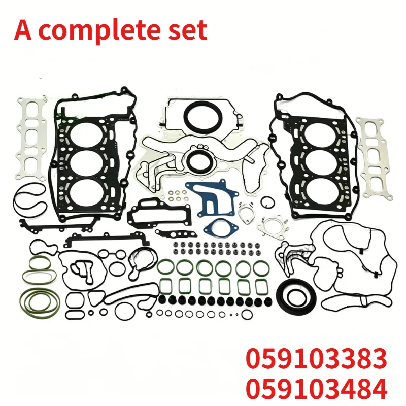 

Engine Gasket Repair Kit 059103383 059103484 Fit For VW Touareg Porsche Cayenne Macan Audi A4 A5 A6 Q7 3.0 Diesel a set