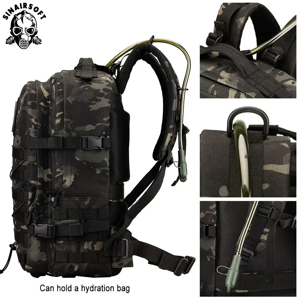 SINAIRSOFT mochila táctica MOLLE impermeable outdoor para camping - imagen 2
