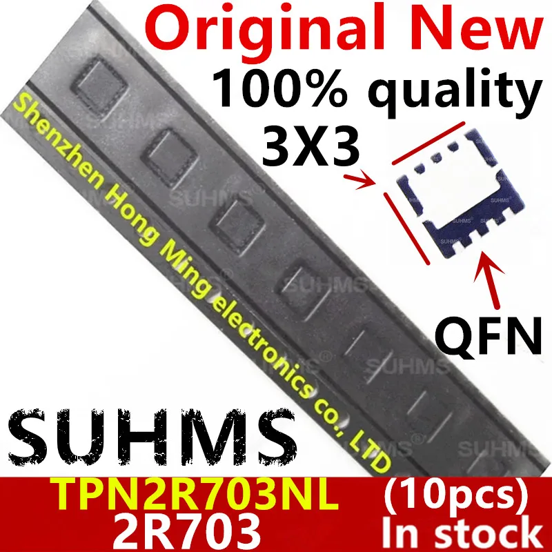 

(10piece) 100% New TPN2R703NL TPN2R703 2R703NL 2R703 QFN-8