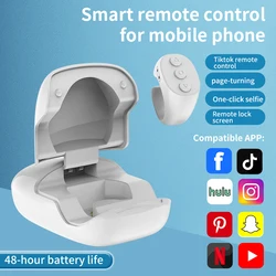 Hellodigi Bluetooth 5.3 Ring Wireless Remote Control for TikTok Photos for iPhone Samsung Huawei Videos Lazy Lying Down Control