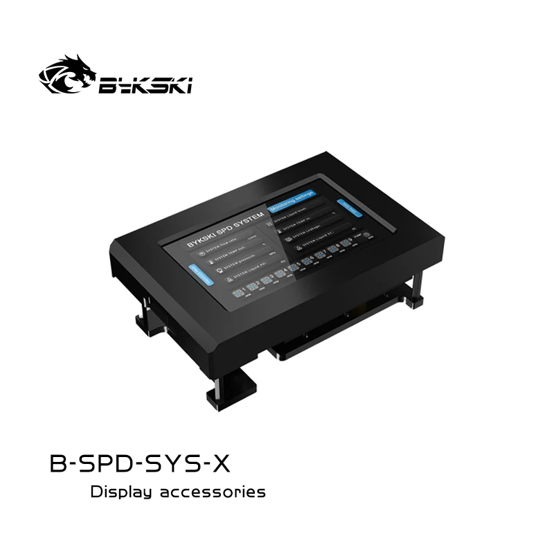 Sistema SPD de monitoramento e regulação de velocidade Bykski, tela sensível ao toque em tempo real, acessórios de resfriamento de PC, B-SPD-SYS-X