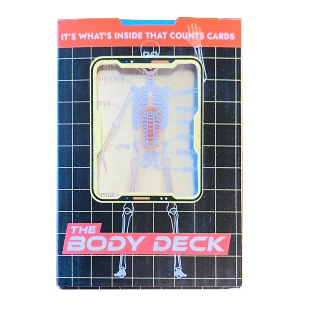 

Full Skeleton Human Anatomy Playing Cards X-Ray Designs Educational Mannequin Body Deck The Body Deck Skeleton Playing Cards Kit