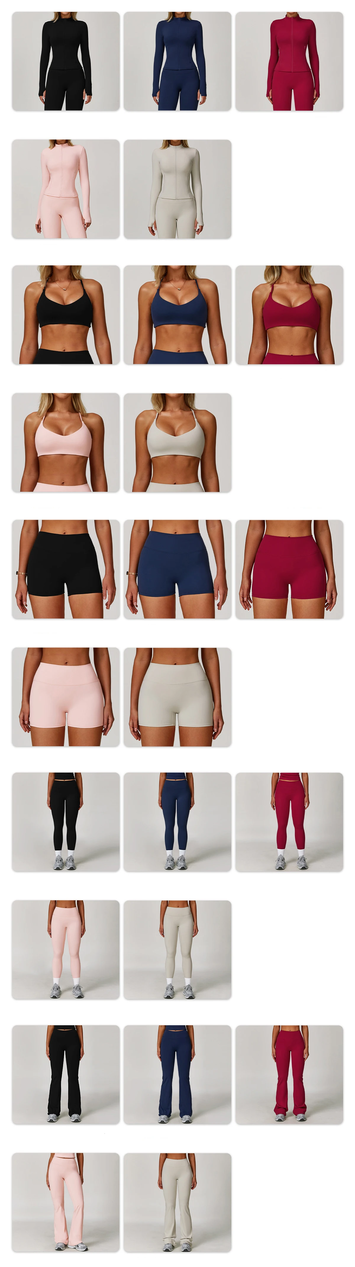 Size chart and fit details