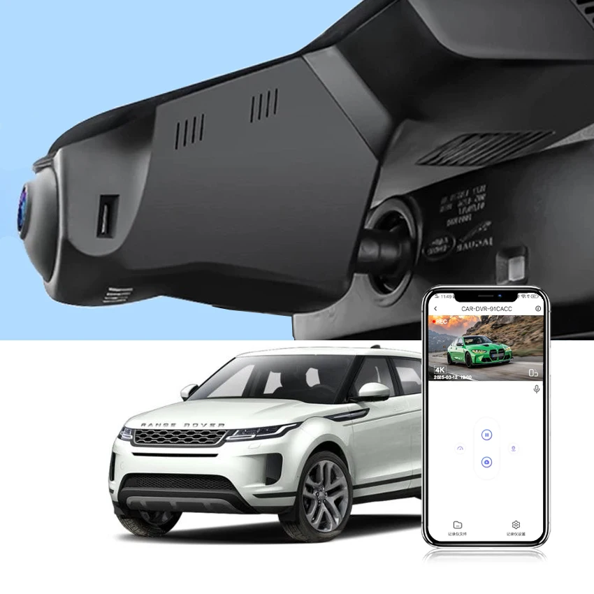 4K Dash Cam For Lan…