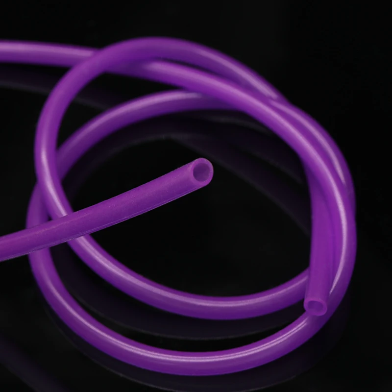 1M Purple Food Grade Silicone Rubber Hose ID 1mm 2mm 3mm 4mm 5mm 6mm 7mm 8mm 10mm Soft Flexible Silicone Tube Water Hose