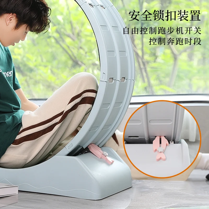 Simple Mute Plastic Roller Cat Treadmill Cat Scratch Board with Running Wheel Climbing Rack Pet Tunnels Tubes