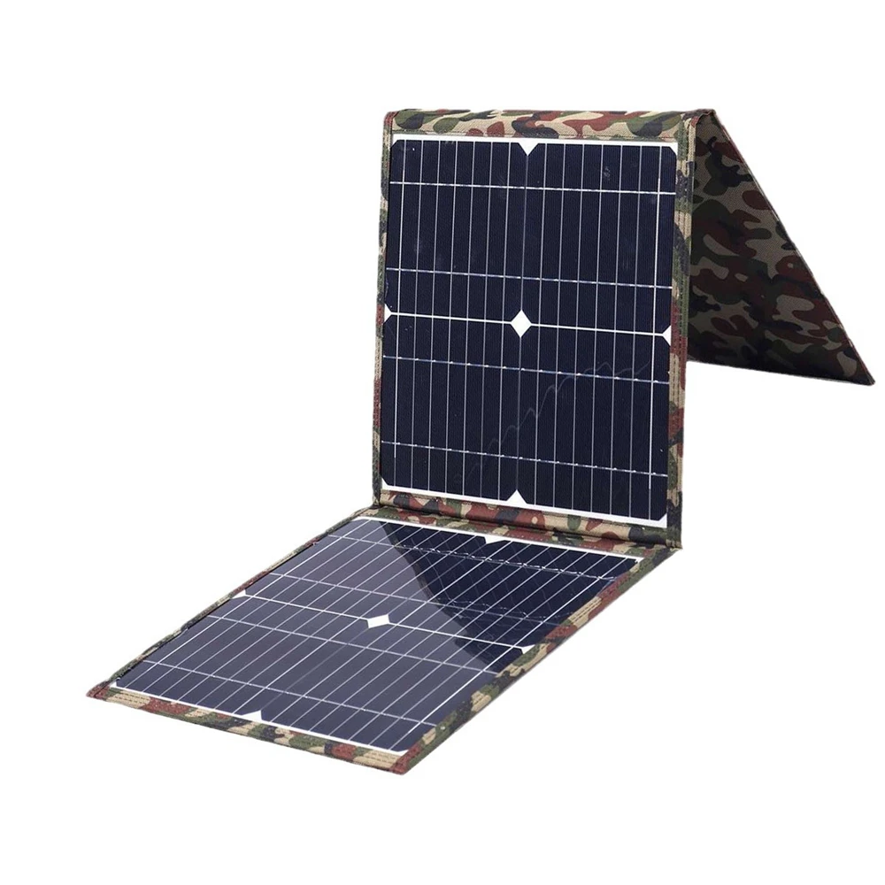 150W Foldable Solar Power Station Solar Panel Kit Complete MPPT Portable Generator Charger 5V/18V for Car Boat Caravan Camping