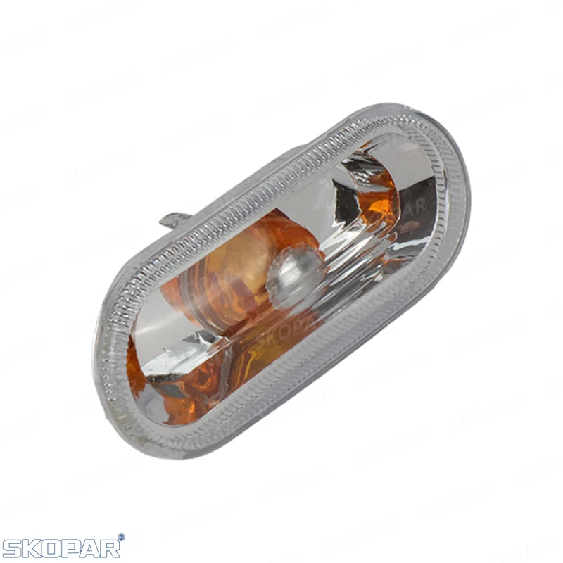 2 uds un par de luces de señal de giro sin bombillas para VW T5 T6 Multivan 2010 2011-2015 indicador lateral lámpara de giro repetidor accesorios de coche