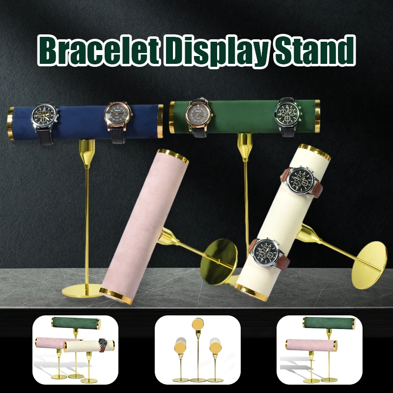 Watch Organizer Watch Display Stand T-Bar Rack Bracelet Storage Shelf Creative Jewelry Display Home Shop Mall Jewelry Shelf