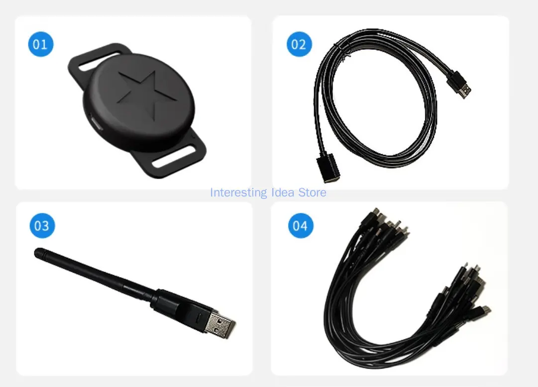 VR-трекер подходит для универсальных игр StemVR и VR. Ультратонкий дизайн, портативное ношение, длительный срок службы батареи.