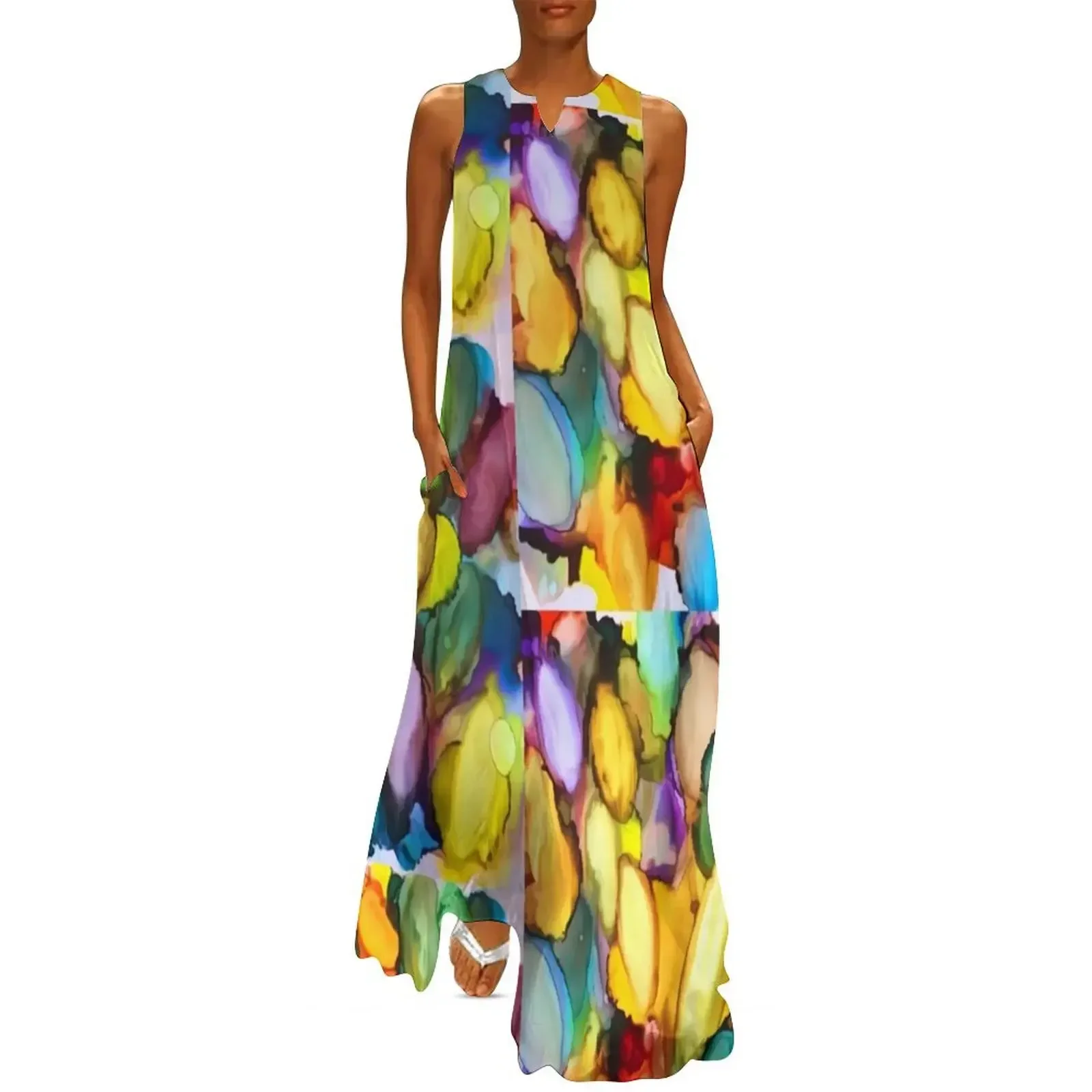 

Vibrant Vianne Long Dress women's summer jumpsuit womens clothing wedding dresses for woman bandage dress Dress