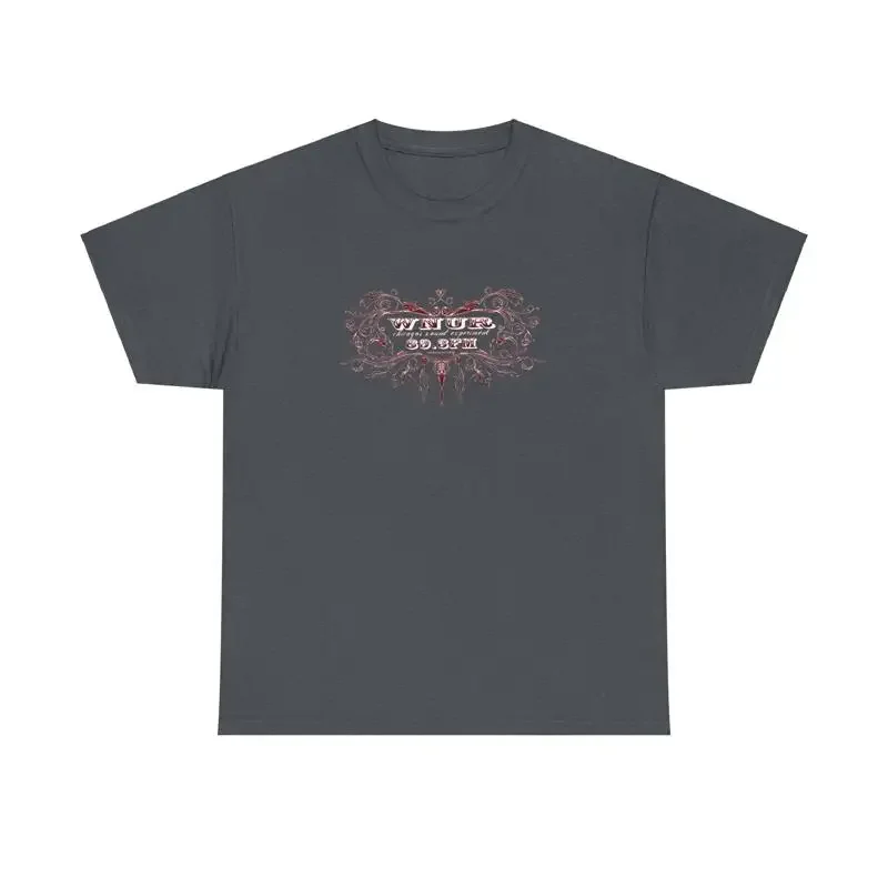 Retro Throwback T Shirt WNUR Radio Public Chicago NWT S 5XL