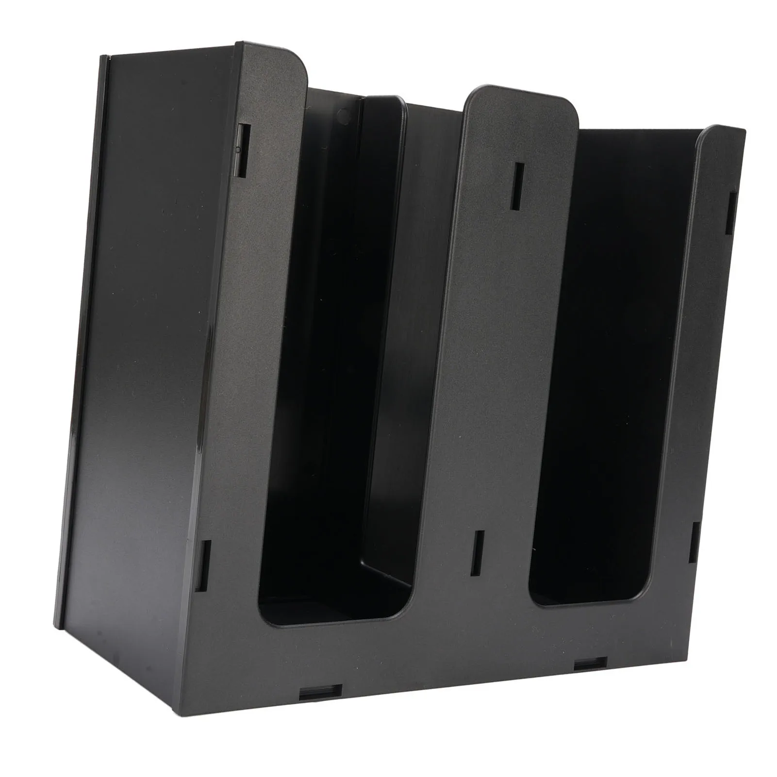 

Диспенсер для кофейных чашек, 2 отделения, акриловый одноразовый диспенсер для чашек, противоскользящий, эффективное хранение, простая сборка для столешницы