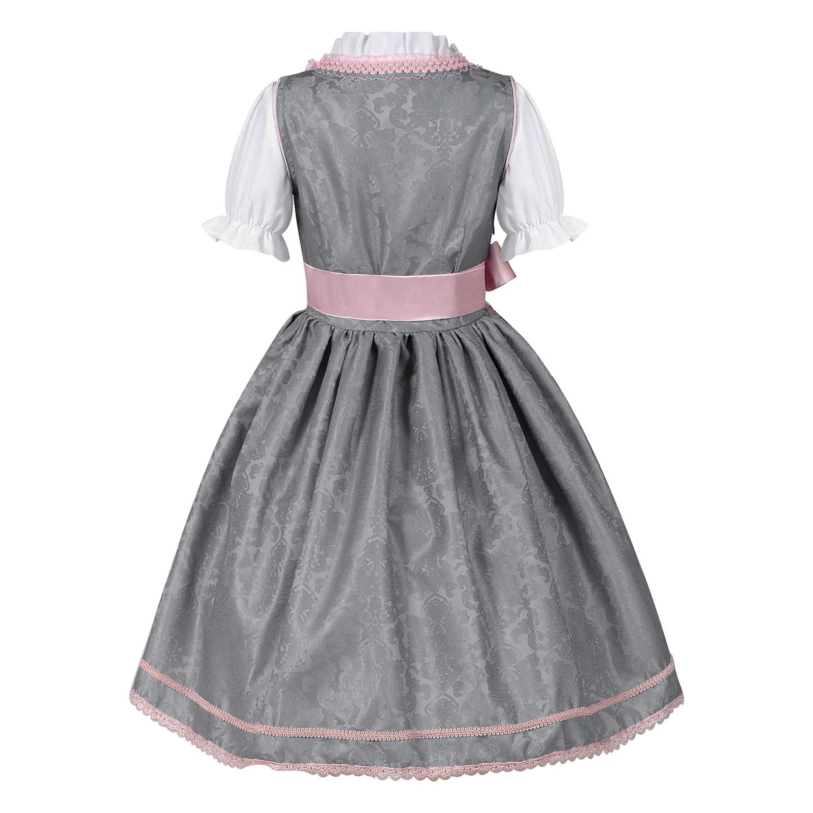 تنورة البيرة الألمانية للأطفال للهالوين، ملابس تقليدية بافارية، أزياء أداء للأطفال لعيد الأطفال