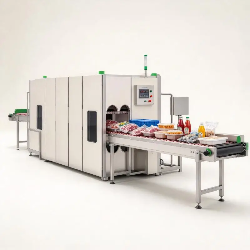 Pre-Cooked Dishes Meat Sterilization HPP High Pressure Progressing Machine 525L Cold Pasteurizer for Cats Dogs Rabbits