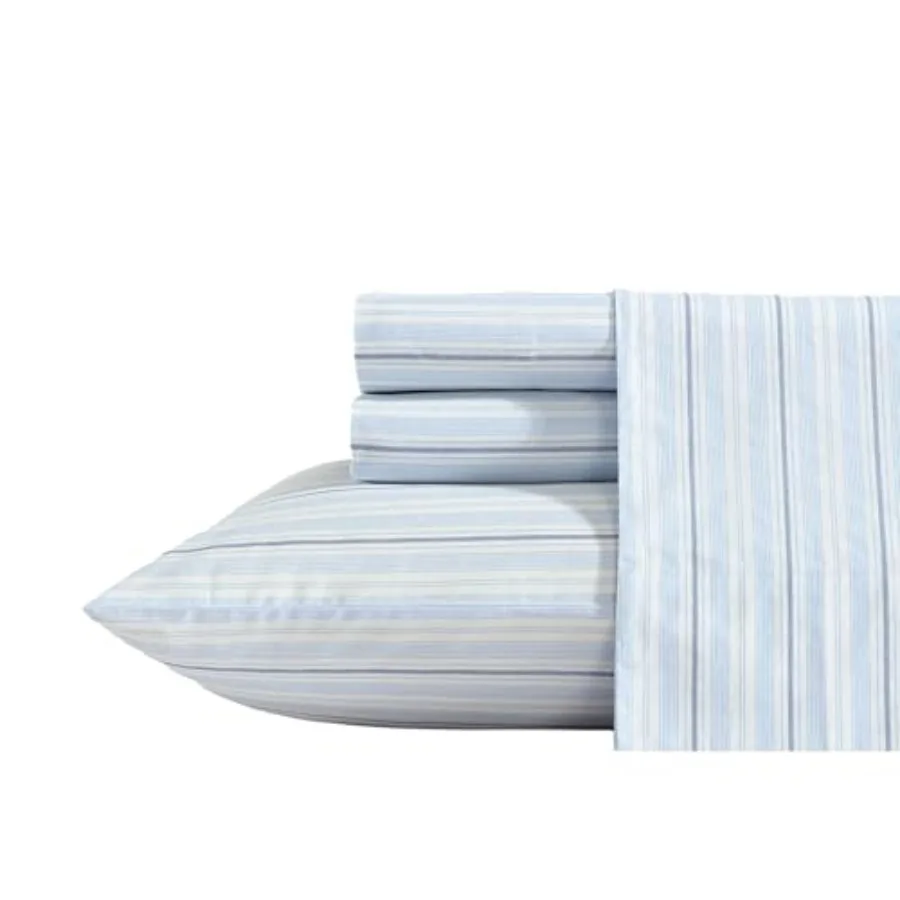 

Sheets Cotton Percale Bedding Set with Matching Pillowcases Crisp and Cool Deep Pocket