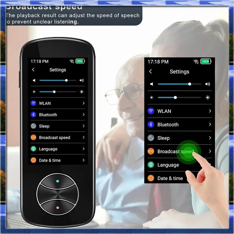 AS59 -Language Translator Device No Wifi Needed, Instant Two Way Language Translator With 137+ Languages Easy To Use