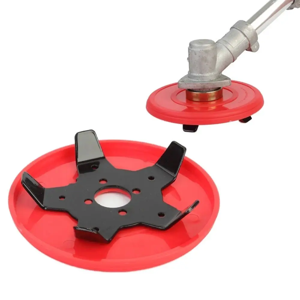 2Pcs Dual-use Grass Trimmer Head High-Efficiency Easy To Install Lawn Mower Weeding Plate Time-saving Durable