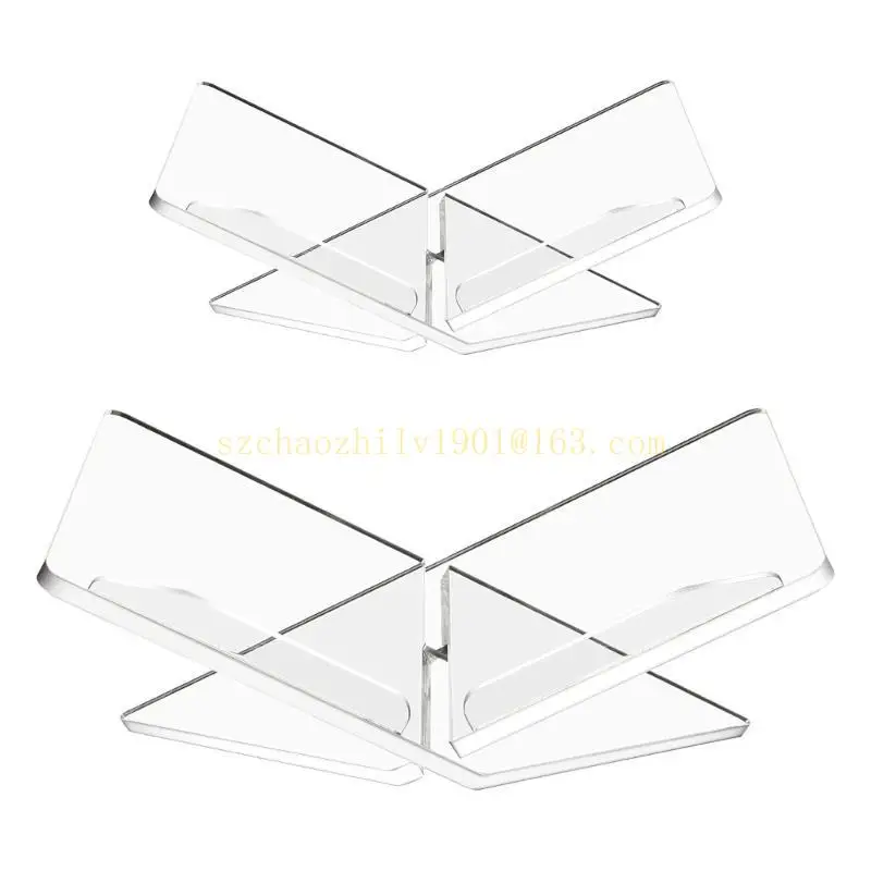 62ka Clear Acryle Book Stand, Frame Acryle Book Holder, Open Booksand