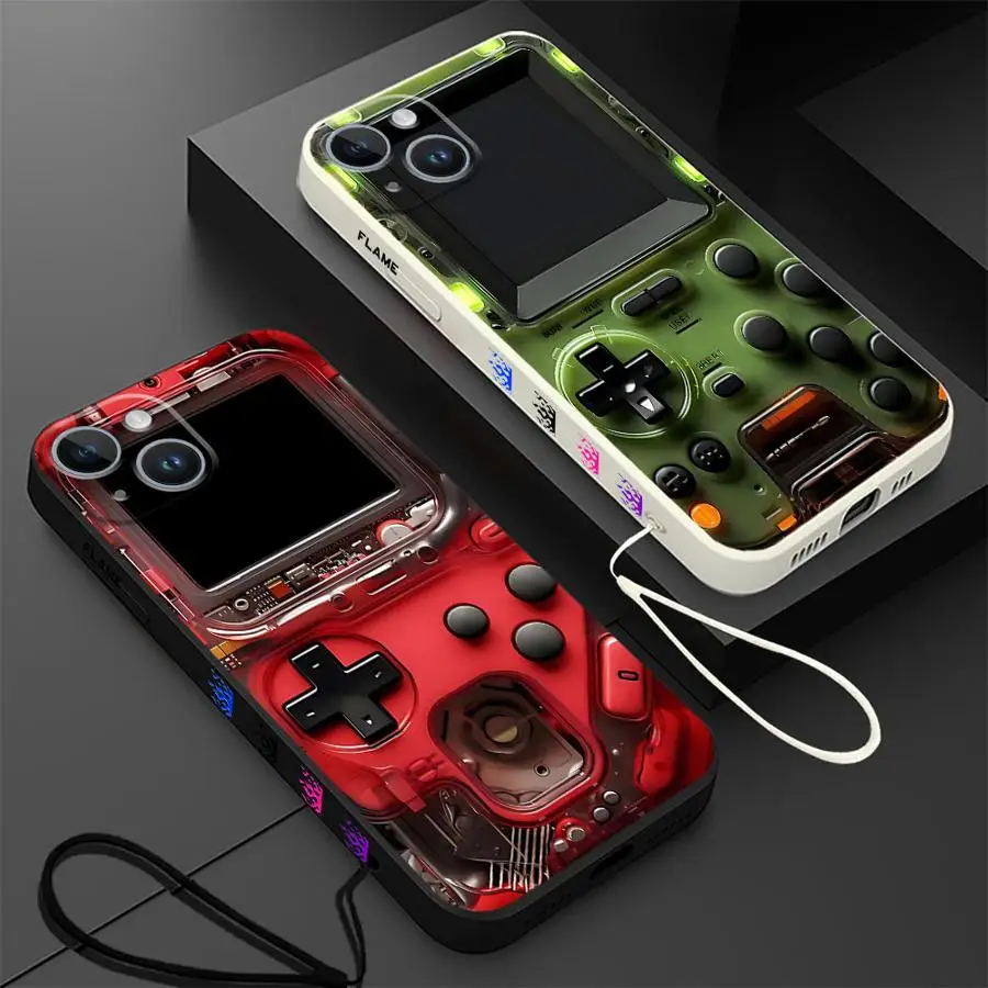 حافظة لهاتف آيفون 11 12 13 14 15 16 Pro Max XR XS 7 8 SE 15 Plus 13 غطاء صغير