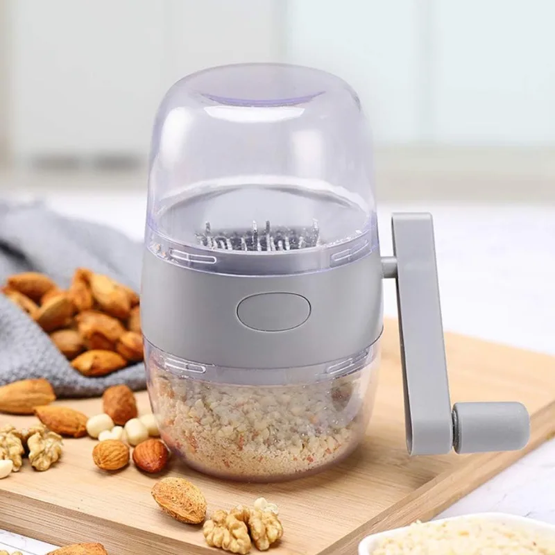 

Manual Food Grinder Crusher Hand Crank Multifunctional Nut Chopper for All Nuts Pecans Walnut Groundnut Grinder Kitchen Tools