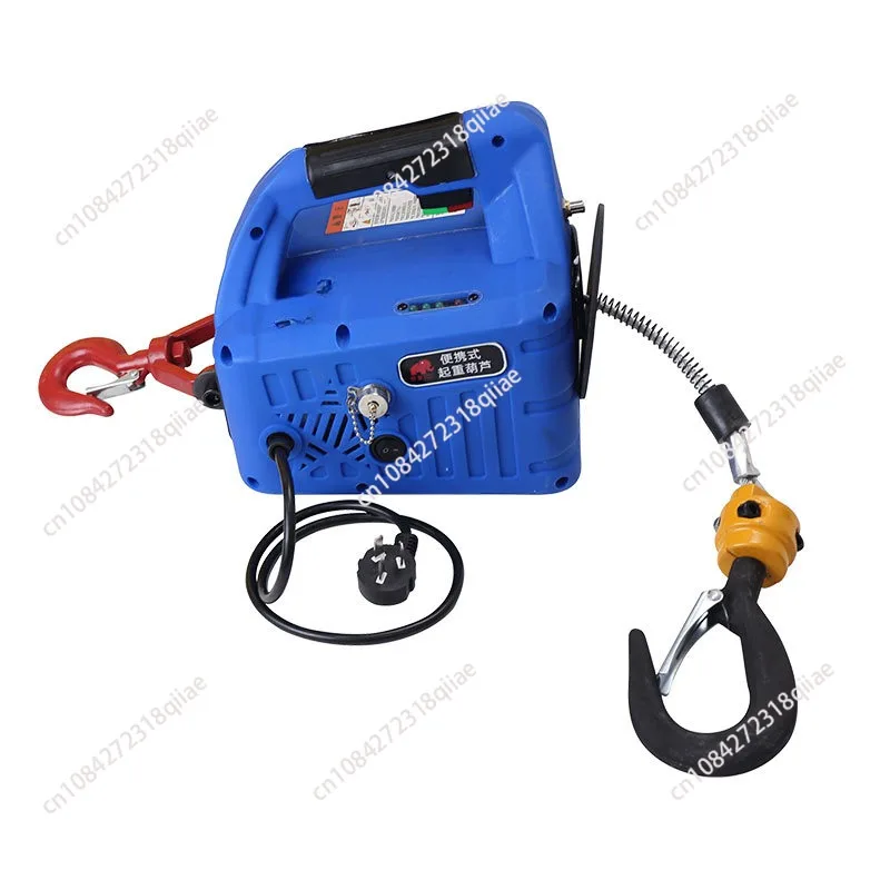 Portable traction hoist miniature electric hoist