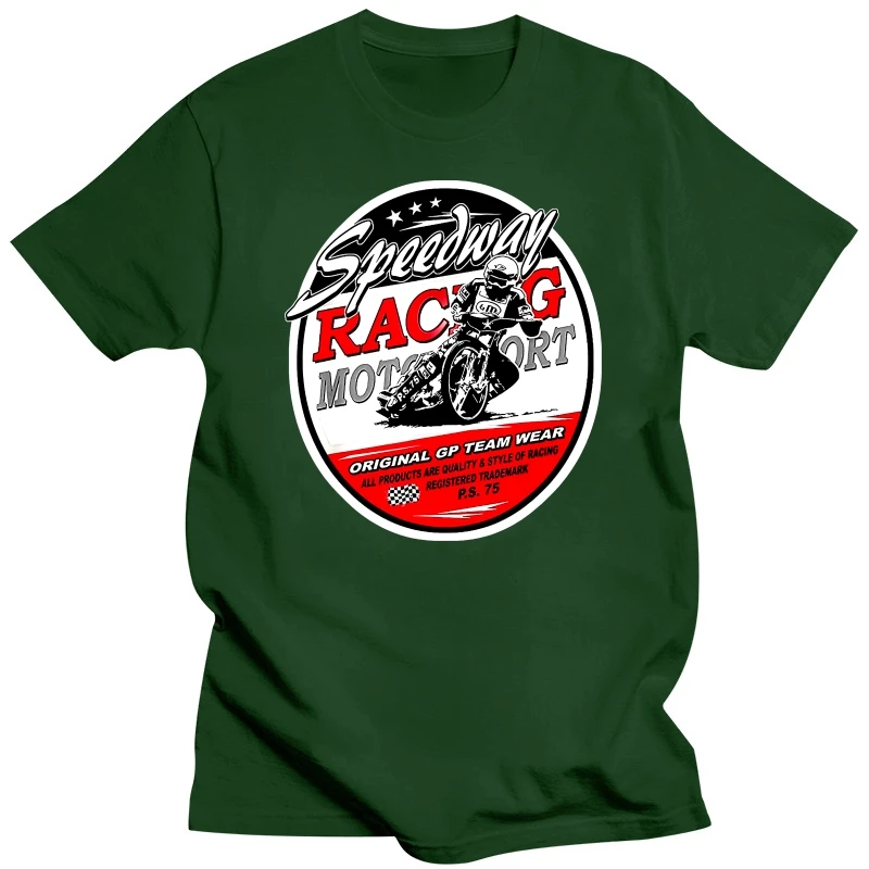 Motorcycle Speedway T-shirt Flat Track Race