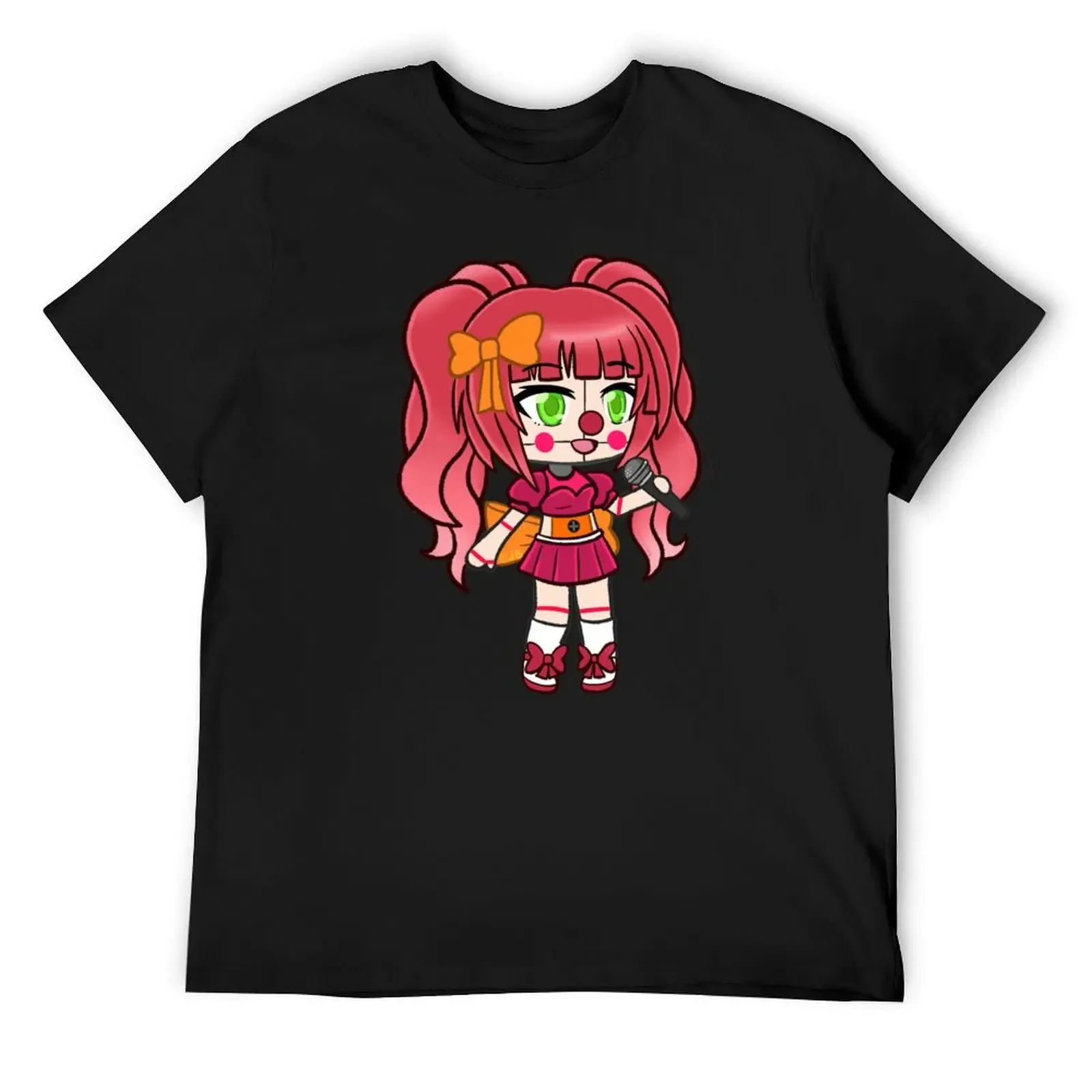 Circus Baby Gacha T-Shirt shirts graphic tee blanks anime clothes slim fit t shirts for men